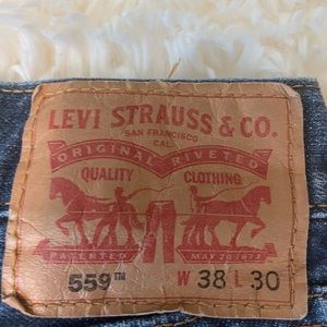 Mens Levi’s 559 38x30